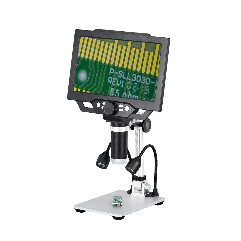 Electronics Repair Microscope - Taşınabilir LCD Dijital Mikroskop 50‑1600X 12MP,