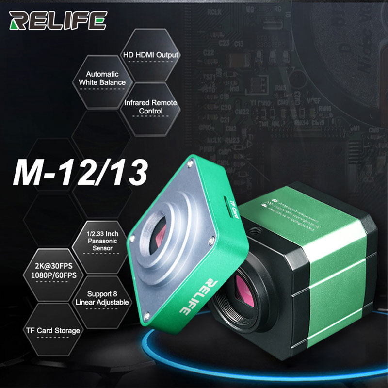 RELIFE M-12/M-13 Trinoküler Mi - Electronics Repair Microscope incelemesi ve fiyatı