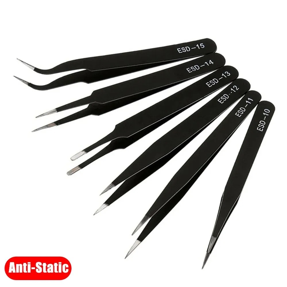 6 adet hassas cımbız seti ESD  - Electronics Repair Tools And Equipment incelemesi ve fiyatı