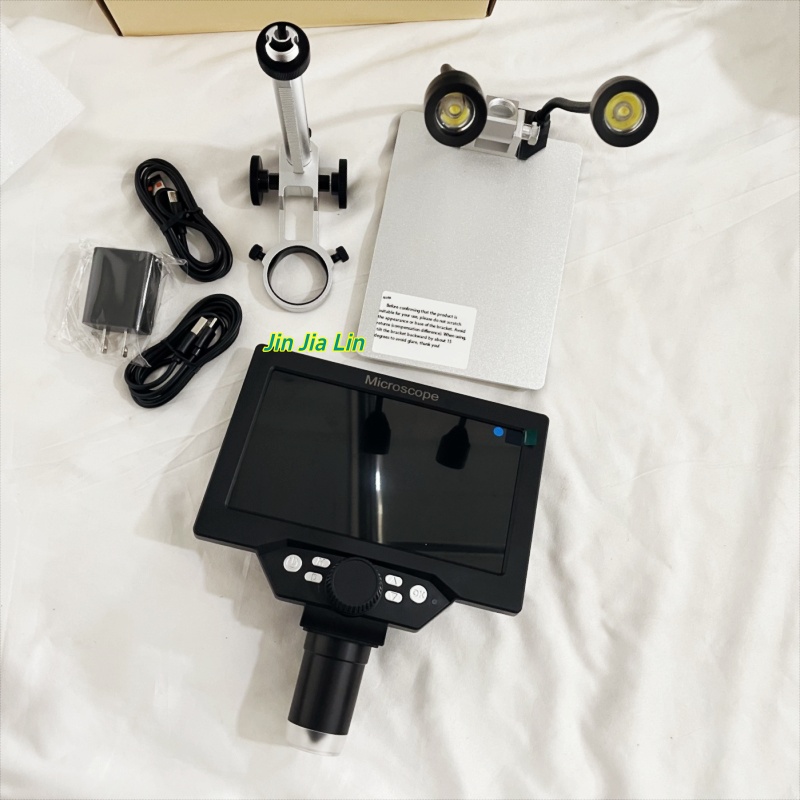 7 İnç 1-1200X HD Dijital LCD M - Electronics Repair Microscope incelemesi ve fiyatı